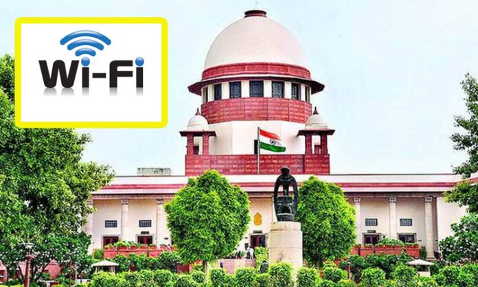 Free Wi-Fi services in Supreme Court