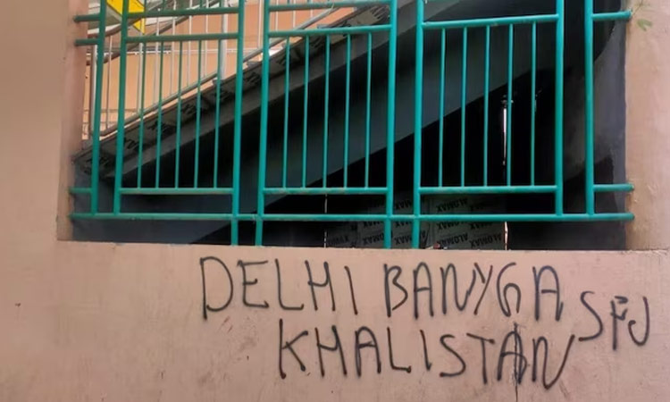 2 arrested for writing pro-Khalistan slogans on Delhi Metro