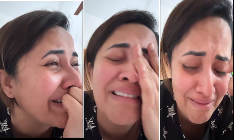 Anasuya bharadwaj crying video viral