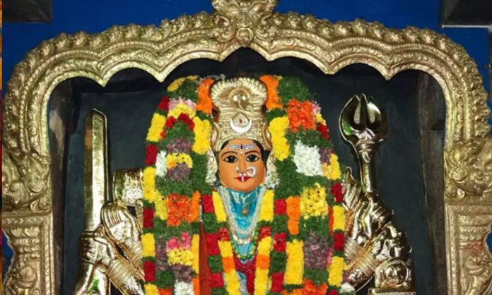 More Devotees in Bhadrakali temple