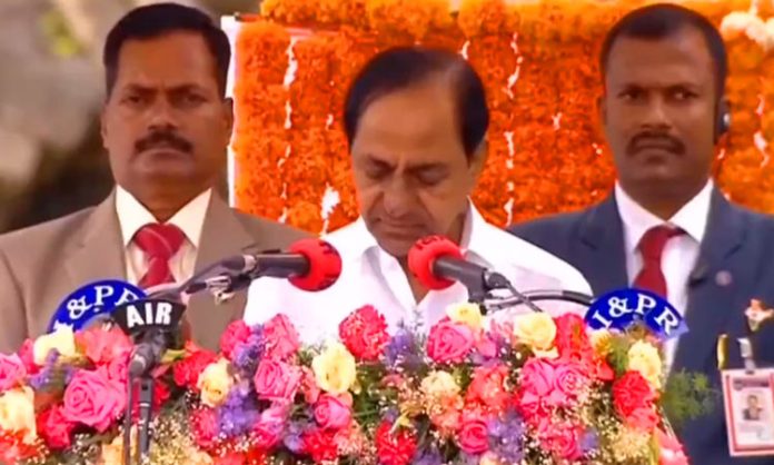 CM KCR speech in Independence day