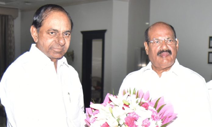 TSRTC Chairmen meet with MLA Baji reddy govardhan reddy