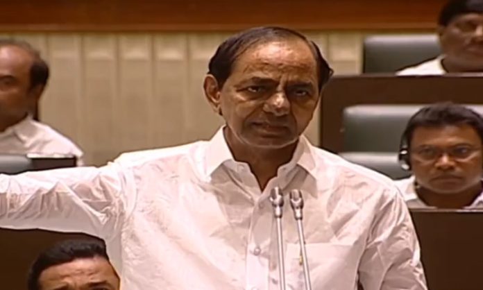 CM KCR fire on Congress and BJP