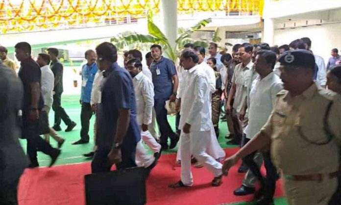 CM KCR's visit to Suryapet