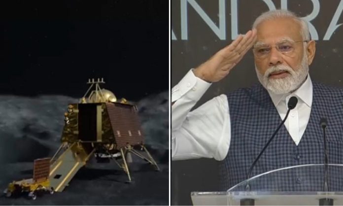 Chandrayaan-3 landing point on moon named Shivshakti