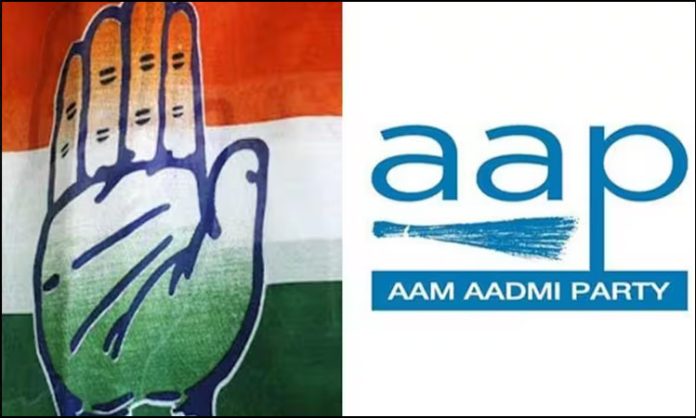 Congress And AAP clash over Delhi Services Bill