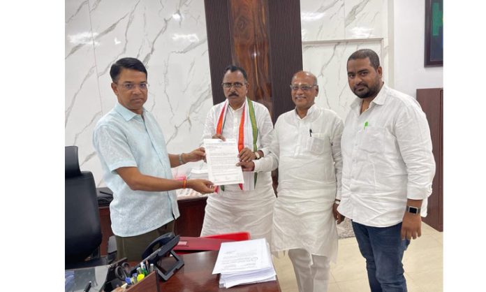 Take action against Marri Janardhan Reddy: Congress