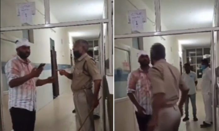 Constable assaulted Man had come for treatment