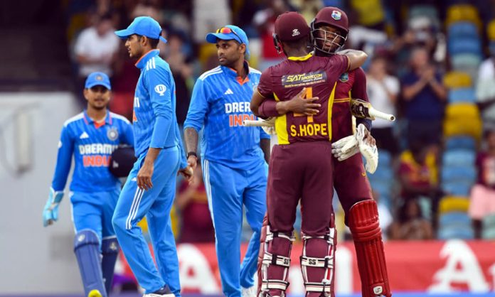 Young Cricketers failed in T20 Match with West Indies