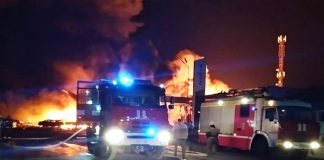 Explosion at petrol station in Dagestan Russia