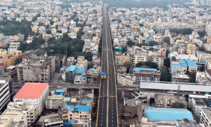 KTR inaugurates steel flyover from Indira Park-VST