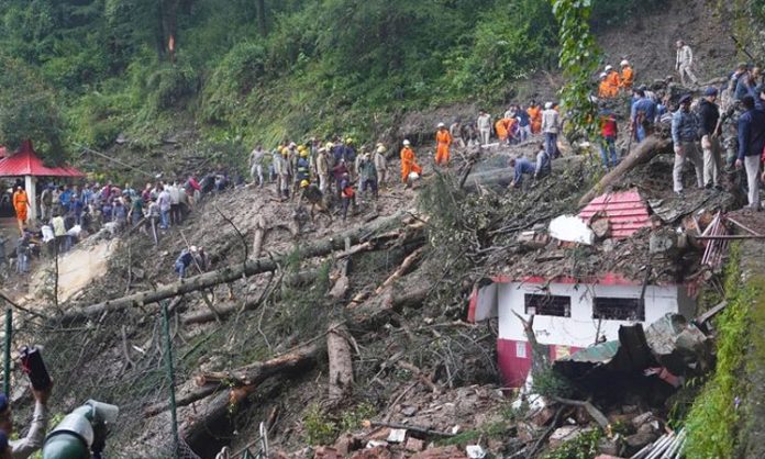 Floods and landslides kill at least 33 people in Himachal Pradesh