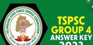 Release of Group-4 Exam Preliminary Key