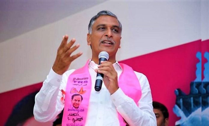 Harish Rao Press Meet in Telangana Bhavan