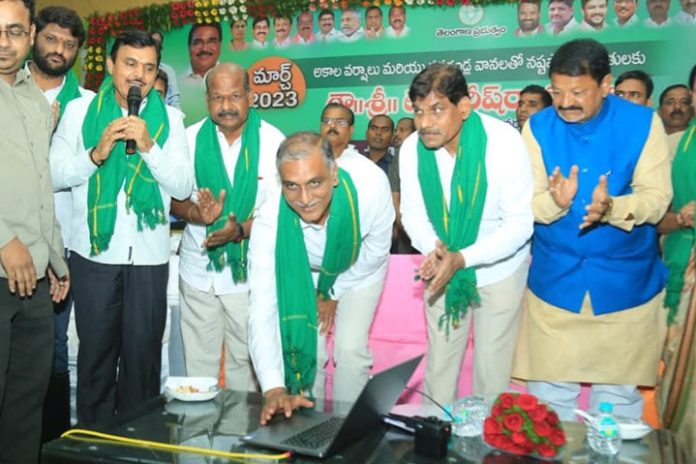 Harish rao in Sanga reddy