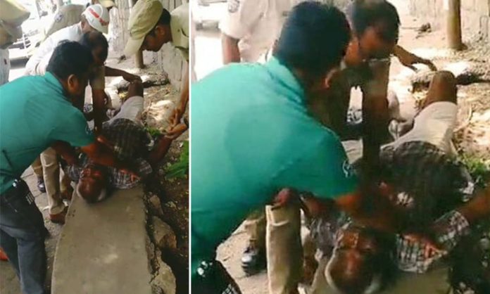 Hyderabad Traffic Cop Saves a Life with CPR