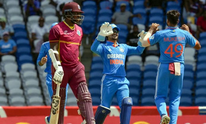 India beat West Indies by 200 runs in 3rd ODI