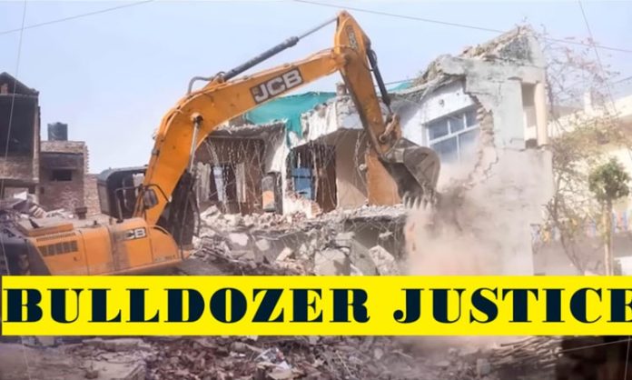 Bulldozer justice in india