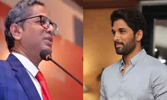 Actor Allu Arjun who brought fame to Telugu cinema: Former CJI NV Ramana