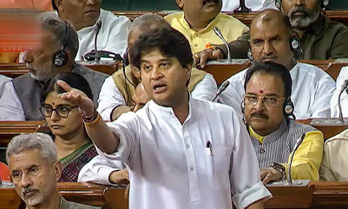 Jyotiraditya Scindia Slams Opposition