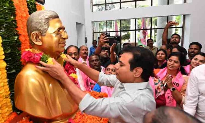 Jayashankar is a role model for all: Municipal Administration and IT Minister KTR