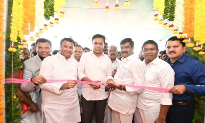 KTR Nizamabad tour