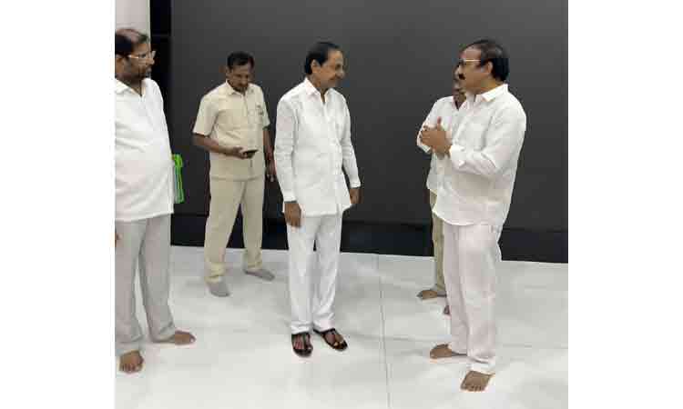 Koneru Satyanarayana met CM KCR