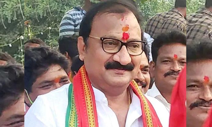 Kothagudem district president koneru satyanarayana suspended