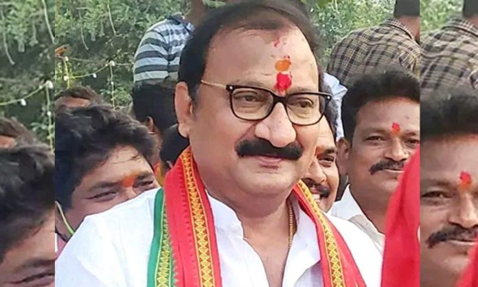 Kothagudem district president koneru satyanarayana suspended