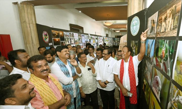 MP Santosh Kumar inaugurates Photo exhibition at Ravindra Bharathi