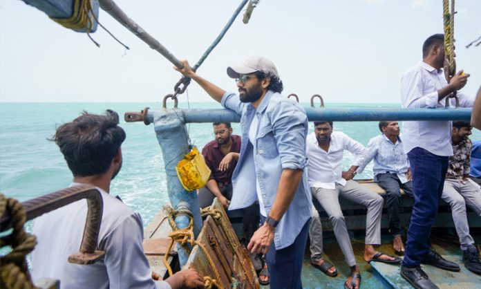 Naga Chaitanya on sea voyage in Vizag for #NC23