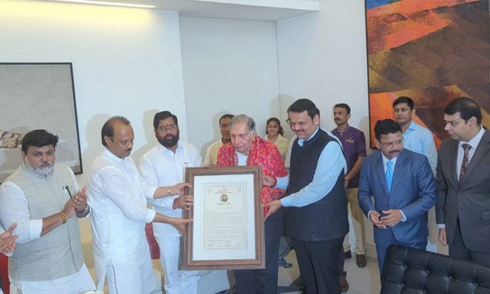 Ratan Tata conferred with the first Udyog Ratna award