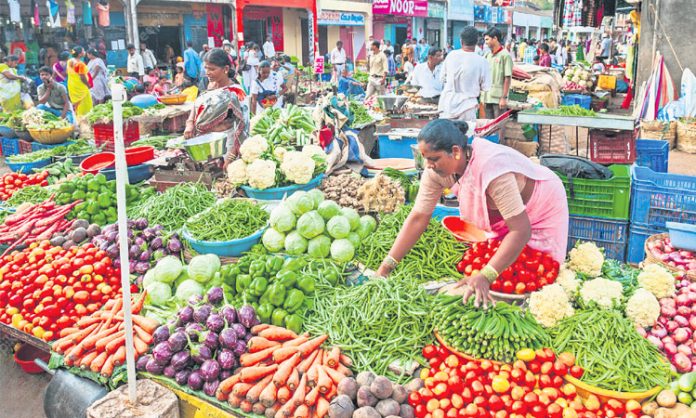Retail inflation hits 15-month high on vegetable prices