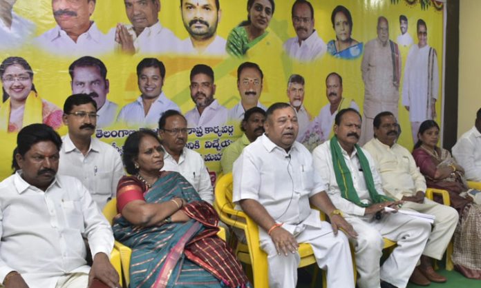 T TDP Telugu Rythu Wing swearing in