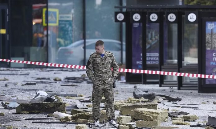 Ukraine drone attack targeting Moscow airport