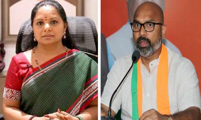 MLC Kavitha denies MP Arvind Comments