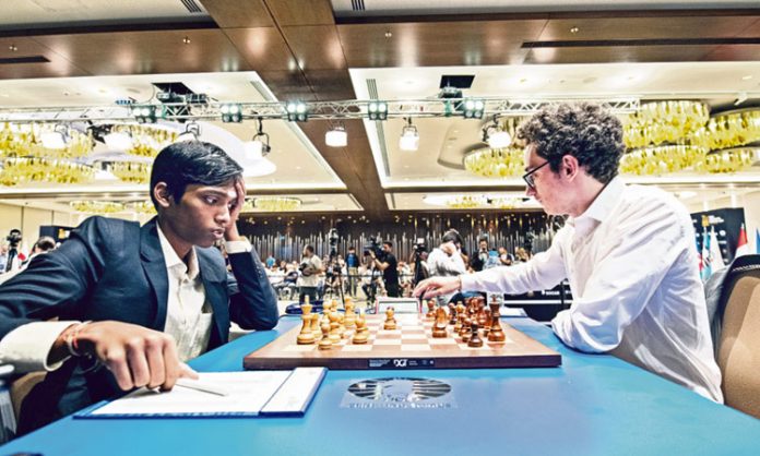 Pragnananda in World Cup Chess Final