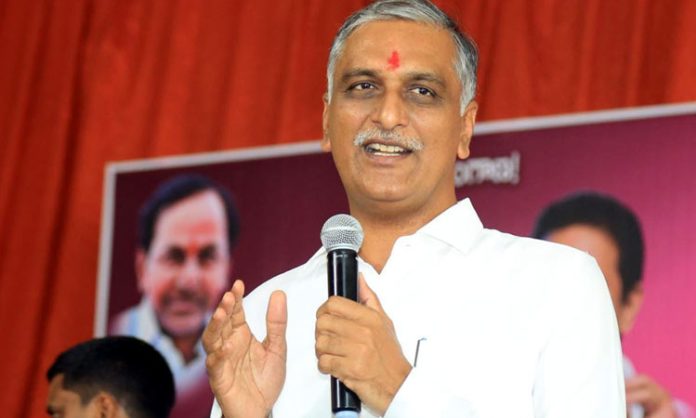 Harish Rao lays foundation stone for development works in Ibrahimpatnam