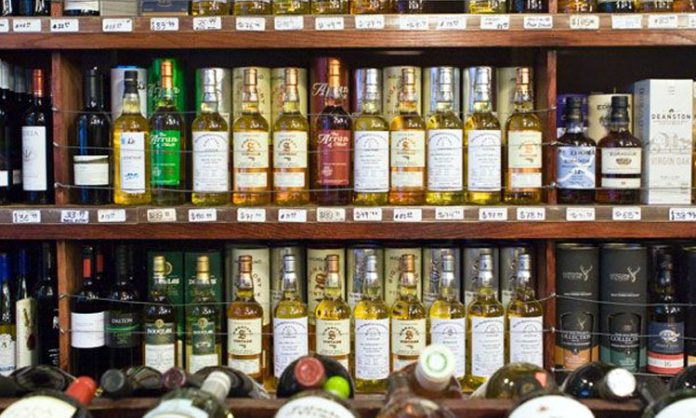 liquor stores in Telangana