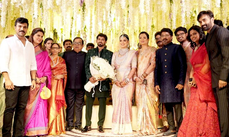 Brahmanandam's Son Siddharth wedding