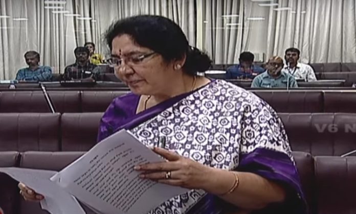 Satyavathi rathode speech in assembly