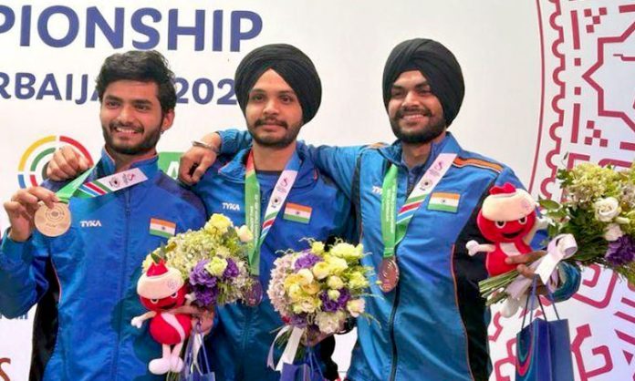 World Shooting Championship 2023: India won bronze medal