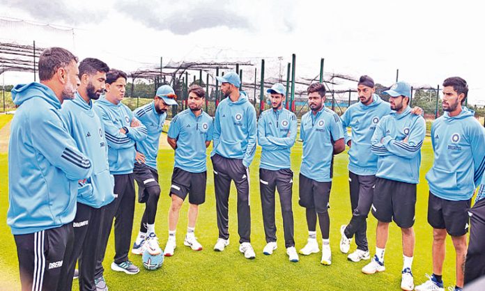 Team India on Irland