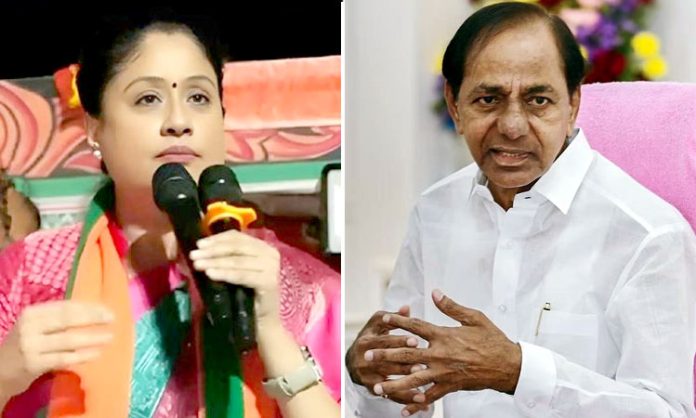 Vijayashanti Clarity on Contest against CM KCR in Kamareddy