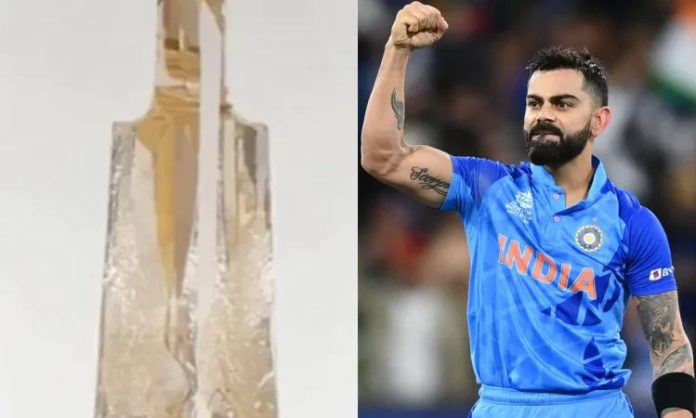 Surat Businessman gift Virat Kohli Diamond Bat