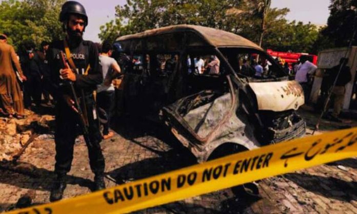 Bomb blast in Pakistan Waziristan