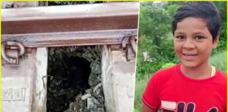 10-year-old boy stopping running train in West Bengal