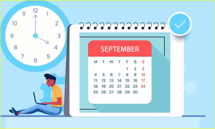 5 important tasks to complete in September