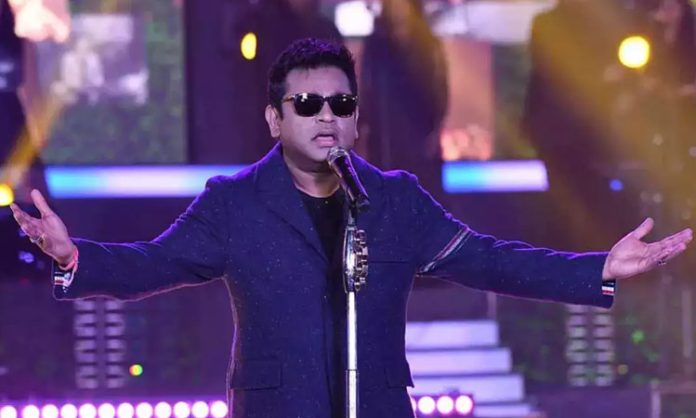 AR Rahman for the IPL opening ceremony