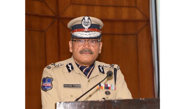 Vigilance against cyber crimes is compulsory: DGP Anjani Kumar